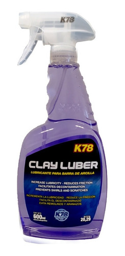 K78 Clay Luber - Lubricante Para Clay Bar - Allshine